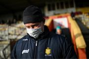 8 January 2022; Clare manager Colm Collins before the McGrath Cup group A match between Clare and Cork at Hennessy Memorial Park in Miltown Malbay, Clare. Photo by Stephen McCarthy/Sportsfile