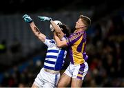 8 January 2022; Callum Pearson of Kilmacud Crokes in action against Paul Sullivan of Naas during the AIB Leinster GAA Football Senior Club Championship Final match between Kilmacud Crokes and Naas at Croke Park in Dublin. Photo by David Fitzgerald/Sportsfile