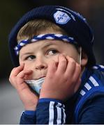 8 January 2022; A Nass supporter during the final moments in the AIB Leinster GAA Football Senior Club Championship Final match between Kilmacud Crokes and Naas at Croke Park in Dublin. Photo by David Fitzgerald/Sportsfile