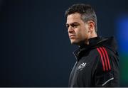 8 January 2022; Munster head coach Johann van Graan before the United Rugby Championship match between Munster and Ulster at Thomond Park in Limerick. Photo by Stephen McCarthy/Sportsfile
