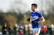 8 January 2022; Brian Daly of Laois during the O'Byrne Cup group B match between Wexford and Laois at Hollymount in Galbally, Wexford. Photo by Seb Daly/Sportsfile