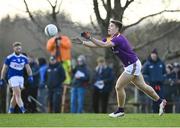 8 January 2022; Eoin Porter of Wexford during the O'Byrne Cup group B match between Wexford and Laois at Hollymount in Galbally, Wexford. Photo by Seb Daly/Sportsfile