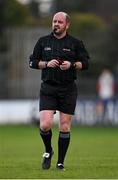 8 January 2022; Referee David Fedigan during the O'Byrne Cup Group C match between Kildare and Westmeath at St Conleth's Park in Newbridge, Kildare. Photo by Piaras Ó Mídheach/Sportsfile