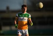 8 January 2022; Rory Egan of Offaly during the O'Byrne Cup group A match between Offaly and Dublin at Bord na Mona O'Connor Park in Tullamore, Offaly. Photo by Harry Murphy/Sportsfile
