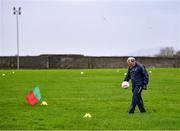 9 January 2022; Pádraig Pearses manager Pat Flanagan before the AIB Connacht GAA Football Senior Club Championship Final match between Knockmore and Pádraig Pearses at James Stephens Park in Ballina, Mayo. Photo by Piaras Ó Mídheach/Sportsfile