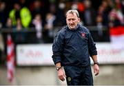 9 January 2022; Pádraig Pearses manager Pat Flanagan before the AIB Connacht GAA Football Senior Club Championship Final match between Knockmore and Pádraig Pearses at James Stephens Park in Ballina, Mayo. Photo by Piaras Ó Mídheach/Sportsfile