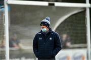 9 January 2022; Dublin manager Mattie Kenny before the Walsh Cup Senior Hurling round 1 match between Dublin and Antrim at Parnell Park in Dublin. Photo by Ramsey Cardy/Sportsfile