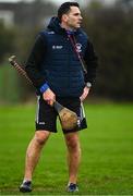 9 January 2022; Raharney manager Padraic Connaughton during the 2020 AIB All-Ireland Junior Club Camogie Championship Final match between Clanmaurice and Raharney at Moyne Templetuohy GAA Club in Templetuohy, Tipperary. Photo by Eóin Noonan/Sportsfile