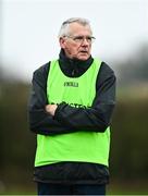 9 January 2022; Clanmaurice manager Mike Enright before the 2020 AIB All-Ireland Junior Club Camogie Championship Final match between Clanmaurice and Raharney at Moyne Templetuohy GAA Club in Templetuohy, Tipperary. Photo by Eóin Noonan/Sportsfile