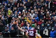 9 January 2022; Supporters look on during the Walsh Cup Senior Hurling round 1 match between Galway and Offaly at Duggan Park in Ballinasloe, Galway. Photo by Harry Murphy/Sportsfile