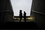 9 January 2022; Supporters arrive before the AIB Munster Hurling Senior Club Championship Final match between Ballygunner and Kilmallock at Páirc Uí Chaoimh in Cork. Photo by Stephen McCarthy/Sportsfile