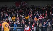 9 January 2022; Supporters during the AIB Connacht GAA Football Senior Club Championship Final match between Knockmore and Pádraig Pearses at James Stephens Park in Ballina, Mayo. Photo by Piaras Ó Mídheach/Sportsfile