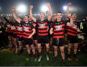 9 January 2022; Ballygunner players celebrate after the AIB Munster Hurling Senior Club Championship Final match between Ballygunner and Kilmallock at Páirc Uí Chaoimh in Cork. Photo by Stephen McCarthy/Sportsfile