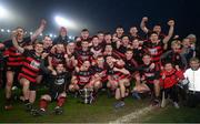 9 January 2022; Ballygunner players celebrate with the cup after the AIB Munster Hurling Senior Club Championship Final match between Ballygunner and Kilmallock at Páirc Uí Chaoimh in Cork. Photo by Stephen McCarthy/Sportsfile