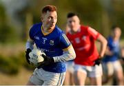 8 January 2022; Ryan Moffett of Longford during the O'Byrne Cup group A match between Longford and Louth at Rathcline GAA club in Lanesboro, Longford. Photo by Ramsey Cardy/Sportsfile