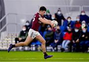 7 January 2022; Tommo Culhane of Galway during the Connacht FBD League semi-final match between Mayo and Galway at the NUI Galway Connacht GAA Air Dome in Bekan, Mayo. Photo by Eóin Noonan/Sportsfile