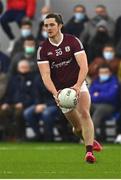 7 January 2022; Kieran Molloy of Galway during the Connacht FBD League semi-final match between Mayo and Galway at the NUI Galway Connacht GAA Air Dome in Bekan, Mayo. Photo by Eóin Noonan/Sportsfile