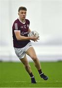 7 January 2022; Dylan McHugh of Galway during the Connacht FBD League semi-final match between Mayo and Galway at the NUI Galway Connacht GAA Air Dome in Bekan, Mayo. Photo by Eóin Noonan/Sportsfile