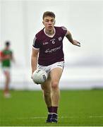 7 January 2022; Dylan McHugh of Galway during the Connacht FBD League semi-final match between Mayo and Galway at the NUI Galway Connacht GAA Air Dome in Bekan, Mayo. Photo by Eóin Noonan/Sportsfile