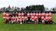 9 January 2022; The Pádraig Pearses squad before the AIB Connacht GAA Football Senior Club Championship Final match between Knockmore and Pádraig Pearses at James Stephens Park in Ballina, Mayo. Photo by Piaras Ó Mídheach/Sportsfile