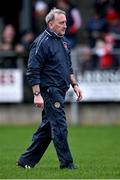 9 January 2022; Pádraig Pearses manager Pat Flanagan before the AIB Connacht GAA Football Senior Club Championship Final match between Knockmore and Pádraig Pearses at James Stephens Park in Ballina, Mayo. Photo by Piaras Ó Mídheach/Sportsfile