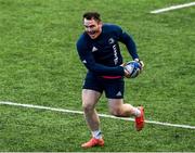 11 January 2022; Peter Dooley during a Leinster rugby squad training session at Energia Park in Dublin. Photo by Harry Murphy/Sportsfile