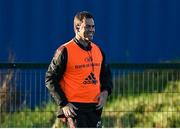 11 January 2022; Head coach Johann van Graan during Munster rugby squad training at University of Limerick in Limerick. Photo by Brendan Moran/Sportsfile