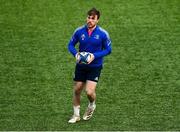 11 January 2022; David Hawkshaw during a Leinster rugby squad training session at Energia Park in Dublin. Photo by Harry Murphy/Sportsfile