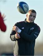 11 January 2022; Gavin Coombes during Munster rugby squad training at University of Limerick in Limerick. Photo by Brendan Moran/Sportsfile