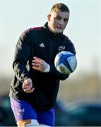 11 January 2022; Gavin Coombes during Munster rugby squad training at University of Limerick in Limerick. Photo by Brendan Moran/Sportsfile