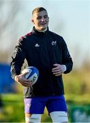 11 January 2022; Gavin Coombes during Munster rugby squad training at University of Limerick in Limerick. Photo by Brendan Moran/Sportsfile