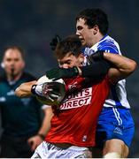 11 January 2022; Kevin O’Donovan of Cork is tackled by Liam Fannell of Waterford during the McGrath Cup Group A match between Cork and Waterford at Páirc Uí Rinn in Cork. Photo by Eóin Noonan/Sportsfile