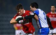 11 January 2022; Kevin O’Donovan of Cork is tackled by Liam Fannell of Waterford during the McGrath Cup Group A match between Cork and Waterford at Páirc Uí Rinn in Cork. Photo by Eóin Noonan/Sportsfile