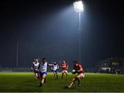 11 January 2022; Brian Hurley of Cork in action against Dylan Guiry of Waterford during the McGrath Cup Group A match between Cork and Waterford at Páirc Uí Rinn in Cork. Photo by Eóin Noonan/Sportsfile