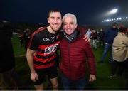 9 January 2022; Barry Coughlan of Ballygunner and Jack Byrne following the AIB Munster Hurling Senior Club Championship Final match between Ballygunner and Kilmallock at Páirc Uí Chaoimh in Cork. Photo by Stephen McCarthy/Sportsfile