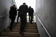 9 January 2022; Patrons arrive for the AIB Munster Hurling Senior Club Championship Final match between Ballygunner and Kilmallock at Páirc Uí Chaoimh in Cork. Photo by Stephen McCarthy/Sportsfile