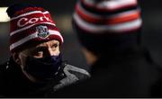 11 January 2022; Cork manager Keith Ricken with members of his backroom team at half time during the McGrath Cup Group A match between Cork and Waterford at Páirc Uí Rinn in Cork. Photo by Eóin Noonan/Sportsfile