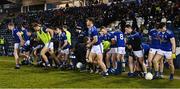 11 January 2022; Cavan players break from the team photograph before the Dr McKenna Cup round 2 match between Cavan and Tyrone at Kingspan Breffni in Cavan. Photo by Seb Daly/Sportsfile
