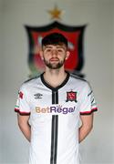 12 January 2022; Dundalk new signing Joe Adams is unveiled at Oriel Park in Dundalk, Louth. Photo by Stephen McCarthy/Sportsfile