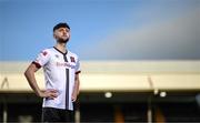 12 January 2022; Dundalk new signing Joe Adams is unveiled at Oriel Park in Dundalk, Louth. Photo by Stephen McCarthy/Sportsfile