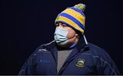 12 January 2022; Tipperary manager David Power during the McGrath Cup Group B match between Tipperary and Kerry at Moyne Templetuohy GAA Club in Templetuohy, Tipperary. Photo by Brendan Moran/Sportsfile