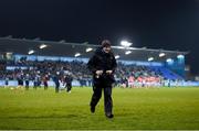 12 January 2022; Louth manager Mickey Harte during the O'Byrne Cup Group A match between Dublin and Louth at Parnell Park in Dublin. Photo by Stephen McCarthy/Sportsfile