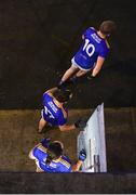 12 January 2022; Wicklow players leave the dressing room for the second half during the O'Byrne Cup Group B match between Wicklow and Wexford at Bray Emmets GAA Club in Bray, Wicklow. Photo by Harry Murphy/Sportsfile