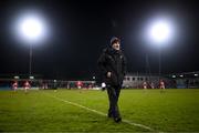 12 January 2022; Louth manager Mickey Harte before the O'Byrne Cup Group A match between Dublin and Louth at Parnell Park in Dublin. Photo by Stephen McCarthy/Sportsfile