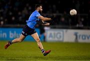 12 January 2022; Warren Egan of Dublin during the O'Byrne Cup Group A match between Dublin and Louth at Parnell Park in Dublin. Photo by Stephen McCarthy/Sportsfile