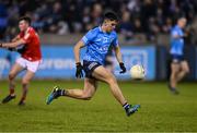 12 January 2022; Lorcan O'Dell of Dublin during the O'Byrne Cup Group A match between Dublin and Louth at Parnell Park in Dublin. Photo by Stephen McCarthy/Sportsfile