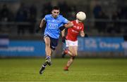 12 January 2022; Niall Scully of Dublin during the O'Byrne Cup Group A match between Dublin and Louth at Parnell Park in Dublin. Photo by Stephen McCarthy/Sportsfile