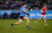 12 January 2022; Lorcan O'Dell of Dublin during the O'Byrne Cup Group A match between Dublin and Louth at Parnell Park in Dublin. Photo by Stephen McCarthy/Sportsfile