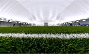 14 January 2022;  A general view of the pitch before the Connacht FBD League Final match between Galway and Roscommon at NUI Galway Connacht Air Dome in Bekan, Mayo. Photo by Sam Barnes/Sportsfile