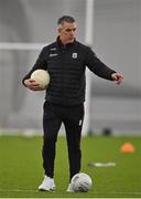 14 January 2022; Galway manager Padraic Joyce before the Connacht FBD League Final match between Galway and Roscommon at NUI Galway Connacht Air Dome in Bekan, Mayo. Photo by Sam Barnes/Sportsfile